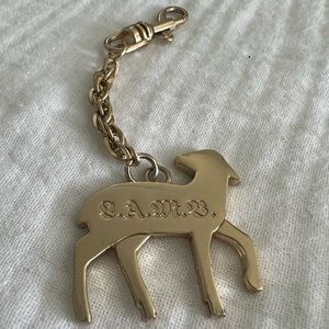 Gold L.A.M.B. Keychain Accessory